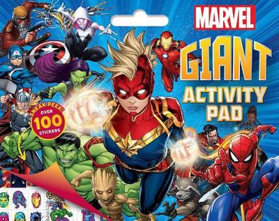Marvel Giant Activity Pad (featuring Captain Marvel)