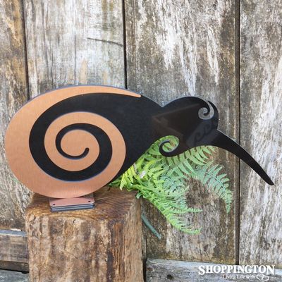 NZ Made Freestanding Kiwi Garden Art