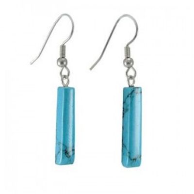 Turquoise Gem Earrings