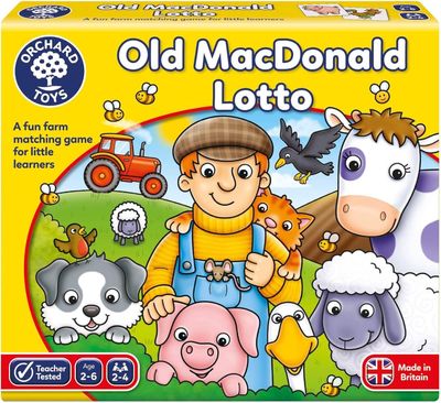 Orchard Game - Old MacDonald Lotto