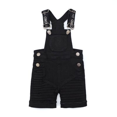 Cracked Soda - Jai Black Overalls (available in 4 sizes)