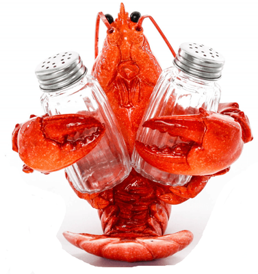 Salt &amp; Pepper Shakers - Lobster