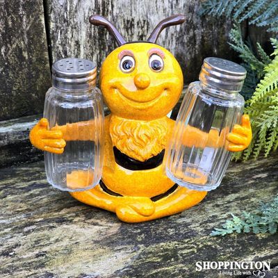 Salt &amp; Pepper Shakers - Bee