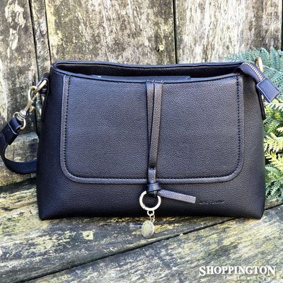 Black Caviar Handbag - Sarafina Black