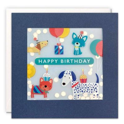 Gift Cards - Happy Birthday Puppies