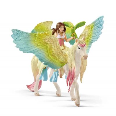 Schleich Collectables - Bayala Fairy Surah with Glitter Pegasus