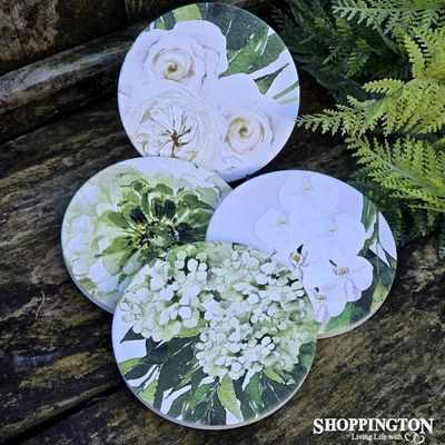 Greenhouse Ceramic Coasters