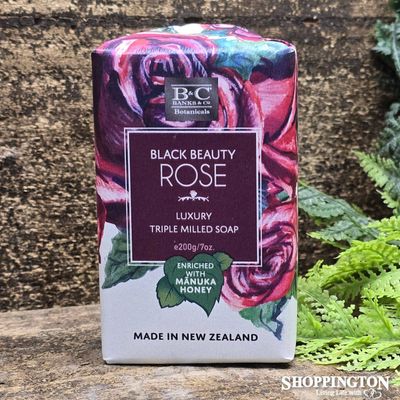 Banks &amp; Co / Black Beauty Rose Soap