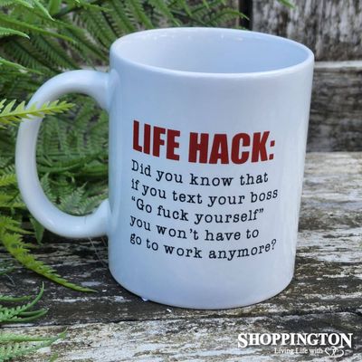 Defamation Mug - Life Hack