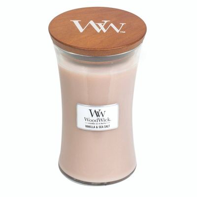 WoodWick Vanilla &amp; Sea Salt Large
