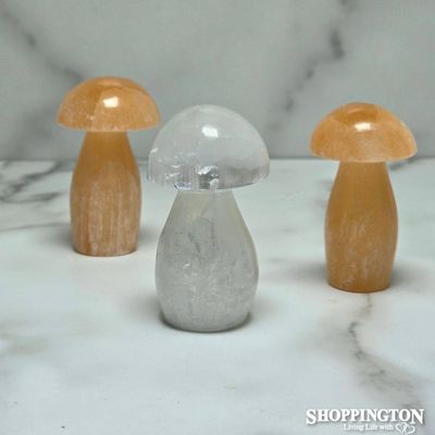 Selenite Stone Mushroom