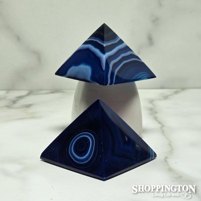 Z Range - Agate Pyramids - Blue