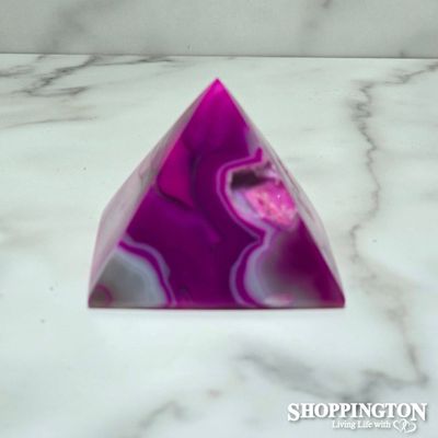 Z Range - Agate Pyramids - Pink