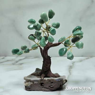 Crystal Gemstone Tree - Aventurine 15cm