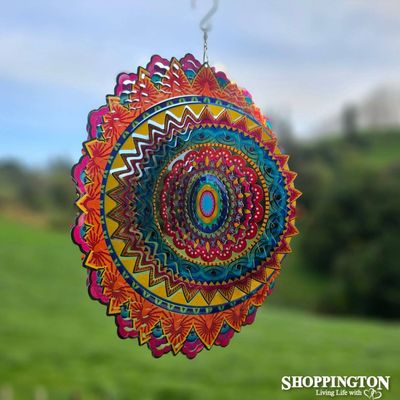 Mandala of Joy Wind Spinner