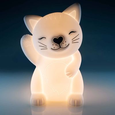 Lil Dreamers Soft Touch LED Night Light - Cat