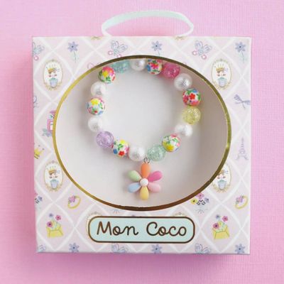 Mon Coco Rainbow Petal Bracelet