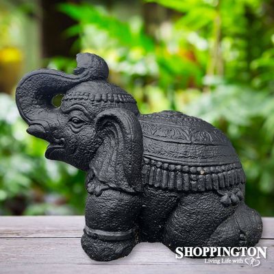 Concrete Elephant with Umbrella Stand 60cm