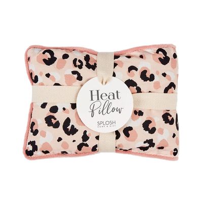 Heat Pillow - Blush Leopard