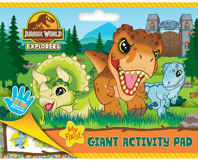 Giant Activity Pad - Jurassic World Explorers