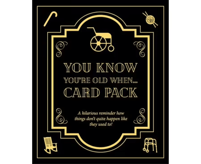 You Know You&#039;re Old When - Card Pack