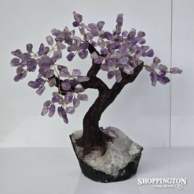 Crystal Gemstone Tree - Amethyst 38cm #2