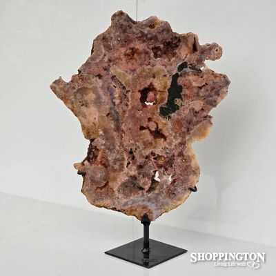 Pink Amethyst on Stand #2