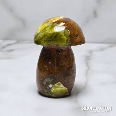 Green Opal Mushroom #1