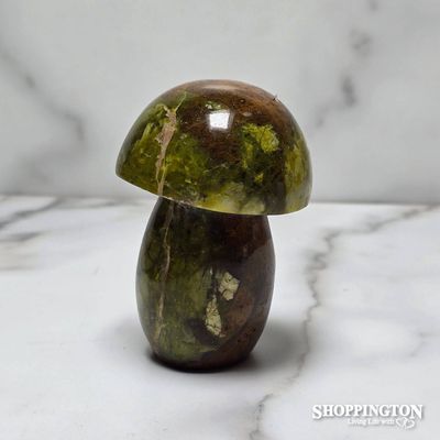 Green Opal Mushroom #2
