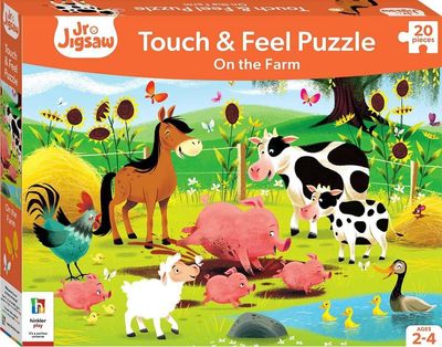 Junior Jigsaw Touch and Feel - On The Farm