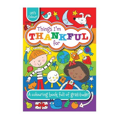 Thankful Colouring Book