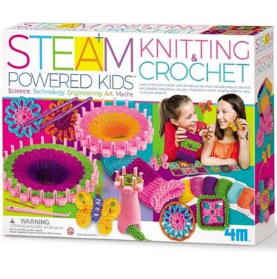Steam Powered Kids - Knitting &amp; Crochet