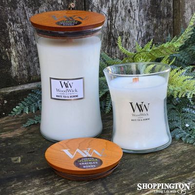 WoodWick White Tea &amp; Jasmine Medium