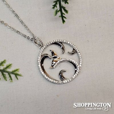 Necklace - Silver Whale Tail