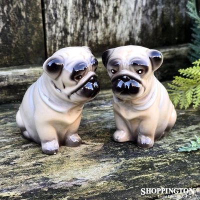 Salt &amp; Pepper - Pug Dogs