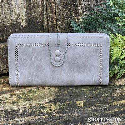 Ladies Wallet - Two Tone Grey