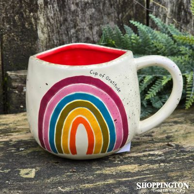 Artisan Mug - Gratitude Rainbow