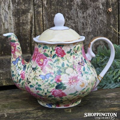 Floral Garden - Cream Tea Pot