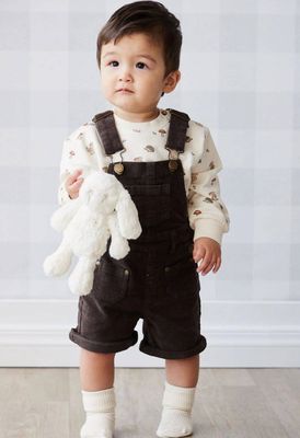 Jamie Kay Chase Cord Overall - Wolf