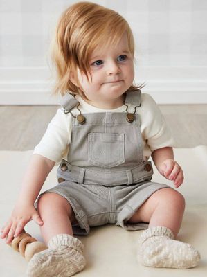 Jamie Kay Chase Twill Overall - Sage