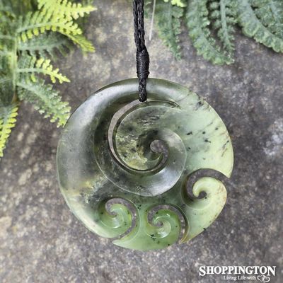 Pounamu - Koru Disc