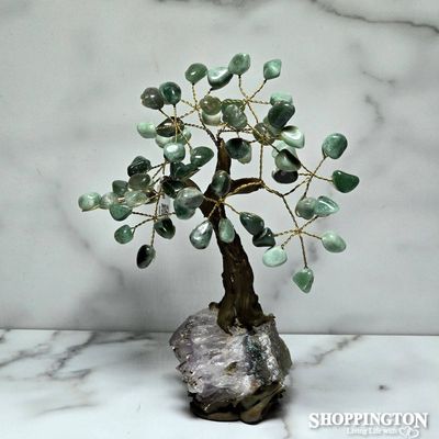 Crystal Gemstone Tree #9 - Aventurine