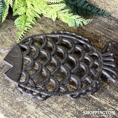 Cast Iron Fish Trivet