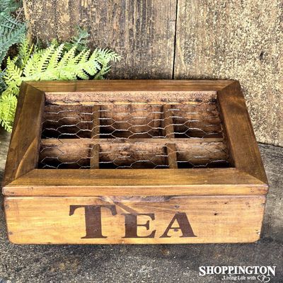 Wooden Tea Collection Box