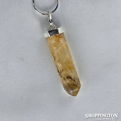 Crystal Pendant - Citrine Point