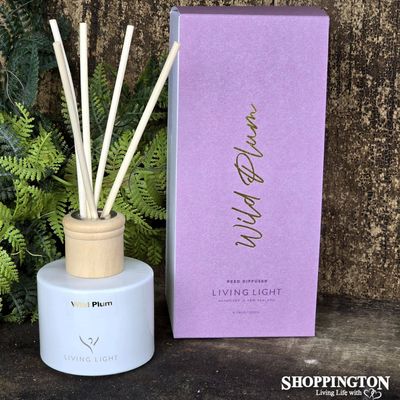 Living Light Diffuser 120ml / Wild Plum