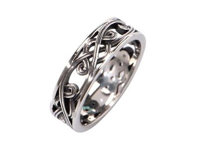 Ring - Infinity Wave Stainless Steel