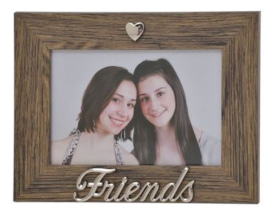 Photo Frame - Wooden Look Friends