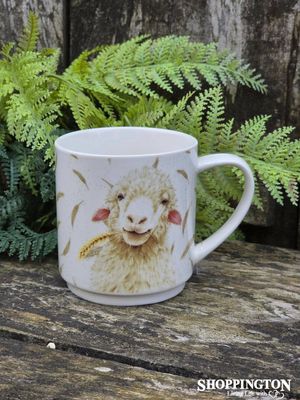 Farmyard Animal Faces Mug  - Sheep