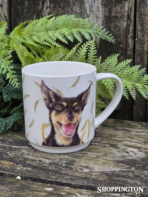 Farmyard Animal Faces Mug - Dog